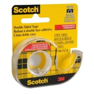 Scotch doppelseitiges Klebeband 12mm 6,3m (136)