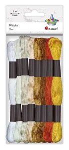 Titanum Craft-Fun Serie gelb mouline 8 Farben (21DT0514-4)