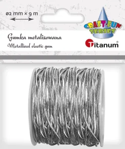 Titanum Craft-Fun Serie elastisch silber 9m