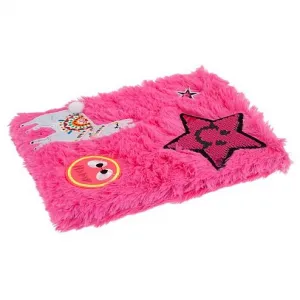 Starpak Plüsch-Lama A5 Tagebuch (433122)