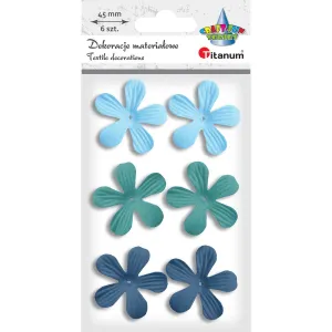 Titanum Craft-Fun Series Stoff Ornament Blumen (ZD-006-2)