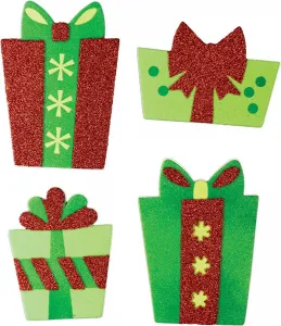 Sticker (Aufkleber) Titanum Craft-Fun Serie Schaumstoff Weihnachtsgeschenke (4810)