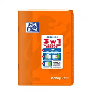 Oxford EASYBOOK Notizbuch A5 60k. 90g Scheck (400146693)