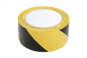 Pakart schwarz-gelbes Warnband 50 mm x 33 m