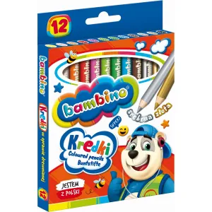 St.Majewski Bambino Buntstifte 12 Farben.