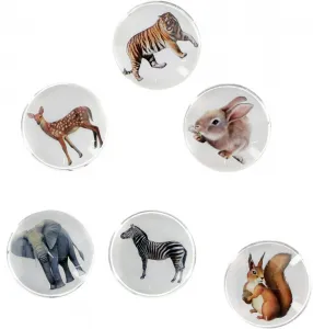 Fun&Joy ANIMALS runder Magnet - Mix ø 30mm