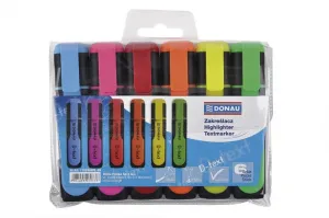 Donau D-Text Textmarker 6 Farben (7358906PL-99)