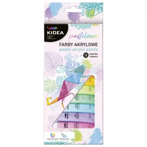 Kidea Aquarellfarben 12ml 12 Farben. (FAAP12KA)