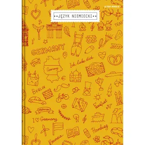 TOP-2000 Notizbuch mit deutschem Thema A5 80k. 70g Scheck 150mm x 210mm (400160628)