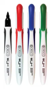 Cresco Slim Trockenlöschstift, 4 Farben, 1,0-2,0 mm Rundspitze (270040)