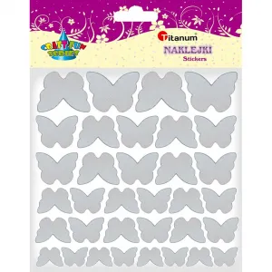 Titanum Craft-Fun Series Stoff Schmetterlingsaufkleber (EE6)