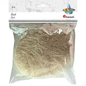 Sisal Titanum Craft-Fun Serie weiß 30g (363108)