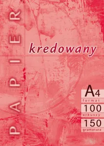 Kreidepapier Dash A4 - weiß