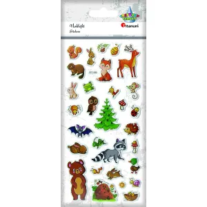 Sticker (Aufkleber) Titanum Craft-Fun Serie Waldtiere (PPT9)