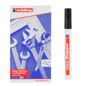 Edding Spezialmarker, schwarz 2,0-4,0mm Rundspitze