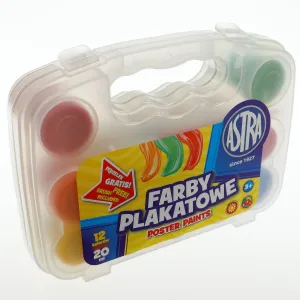 Astra Plakatfarben Farbe: Mix 20ml 12 Farben.