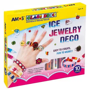 Amos Glasmalfarbe: Mix 10,5ml 8 Farben. (GD10P10IJ)