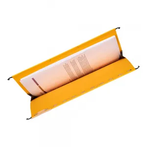Elba Chic Ultimate Hängemappe mit Stoffseiten A4 gelb 230g