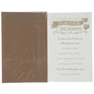 Ab Card Klappbare Namenskarte 130mm x 205mm (AB)