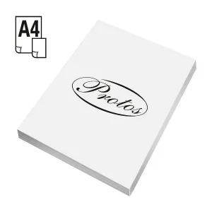 Protos Papiereinlage weiß A4 200k.