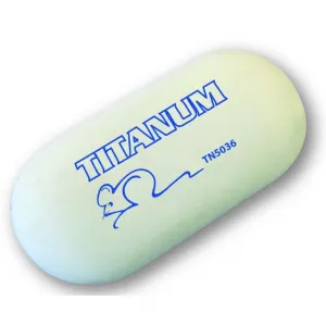 TN5036 Ovale Radiergummis aus Titan