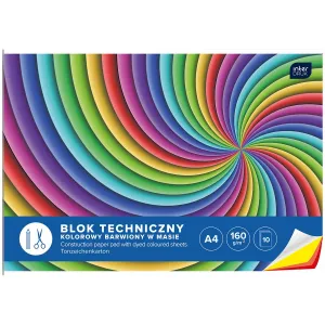 Interdruk technischer Block A4 weiß 160g 10k (BLTK)