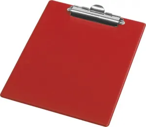 Tafel mit Clip (Schreibblock) Panta Plast A4 - rot