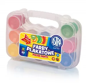 Astra Plakatfarben Farbe: Mix 20ml 12 Farben.