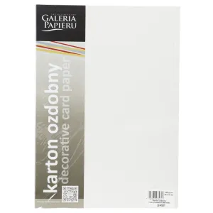 Dekoratives Papier (Visitenkartenpapier) Galeria Papieru chic diamond white A4 - weiß 220g (204501)