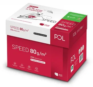 A4-Kopierpapier mit hoher Geschwindigkeit - weiß 500k. 80g 210mm x 297mm