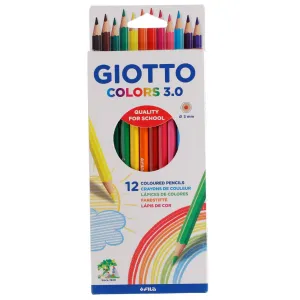 Giotto Colors 3.0 Bleistiftkreiden 12 Farben (276600)