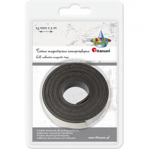 Titanum Craft-Fun Series Bandmagnet - schwarz 15mm