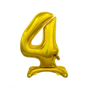 Godan Beauty&Charm Gummiballon Standnummer gold (BC-ASZ4)