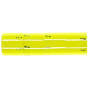 Poligraf Preisauszeichnung Typ B - gelb 27mm x 50mm