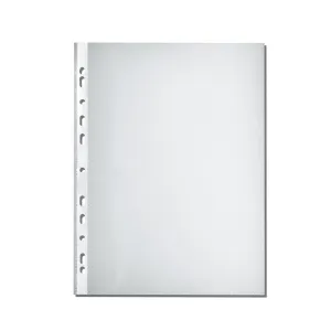Herlitz Teca Erbsenmappen A4 Farbe: klar Typ U 45 mic. (9570227)