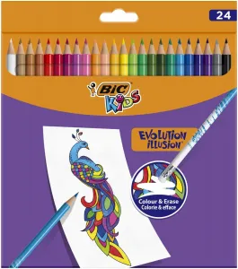 Bic ILLUSION Bleistiftkreiden 24 Farben (987869)