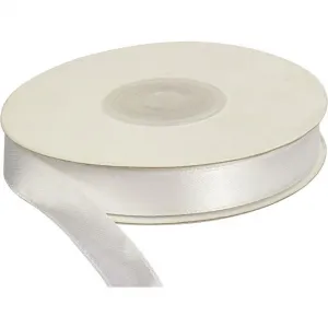 Titanum Craft-Fun Serie Satinband weiß 12mm 25m (311948)