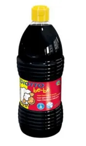 Giotto Be-Be Temperafarbe Farbe: schwarz 1000ml 1 Farbe. (467524)
