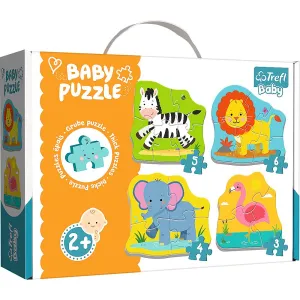 Trefl puzzle baby classic Tiere auf Safari (36073)