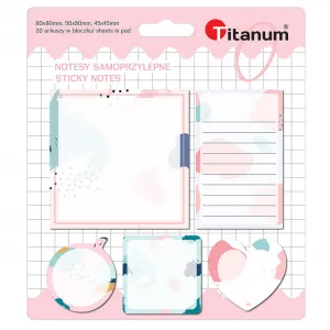 Titan Memphis selbstklebende Notizen mix 20k (mix)mm x (mix)mm (TO11)