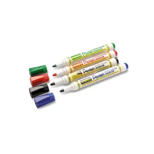 Pentel Trockenlöschmarker, blau, 1,9 mm, runde Spitze
