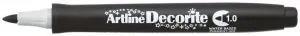 Artline decorite permanent marker, schwarz 1,0 mm Pinselspitze (AR-033 3 2)