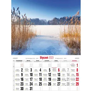 Avanti Landscapes Wandkalender 230mm x 305mm (5901769620001)