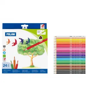 Milan Bleistiftkreiden 24 Farben (0728324)