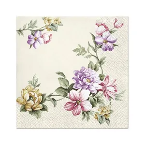 Paw Lunch-Servietten - cremefarben 330 mm x 330 mm (SDL121101)