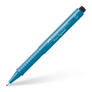 Faber Castell Ecco Pigment Zeichenstift, blau 0,5 mm (166551)