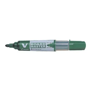 Pilot V Board Master Trockenlöschmarker, grün, 2,3 mm Rundspitze (WBMA-VBM-M-G-BG)