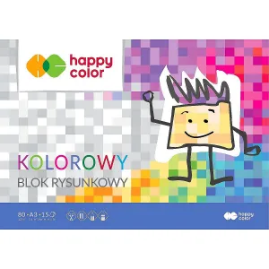 Happy Color A3 Farbzeichenblock 80g 15k 297mm x 420mm (HA37083040-09)