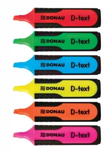 Donau D-Text Textmarker, gelb 1,0-5,0mm (7358001PL-11)