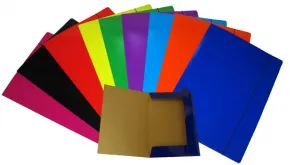 Kartonmappe mit Gummiband Barbara A4 Farbe: mix
